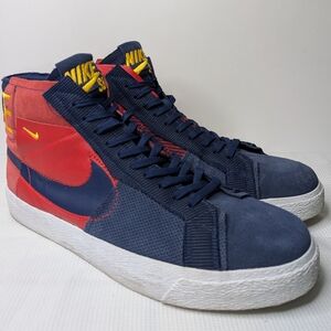 Nike SB Zoom Blazer Mid Premium Deconstructed Barcelona Men's Size 13 FD5113-600